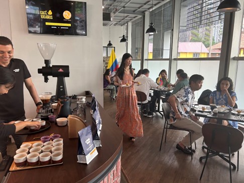 Encuentro gastronómico organizado con el sector privado de Malasia. 