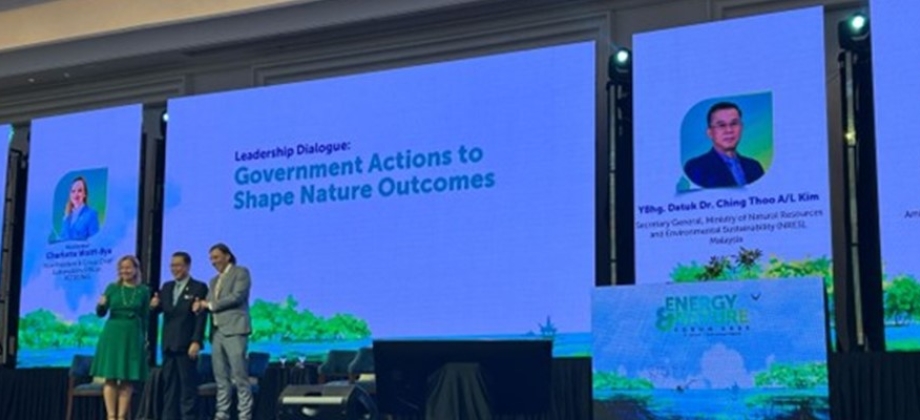 Embajador Alejandro Rosselli participó como panelista en el Energy and Nature Forum 2025, organizado por PETRONAS
