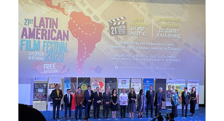 Embajada de Colombia en Malasia apoyó la organización del 21 Festival de Cine Latinoamericano en Kuala Lumpur y el 3er Festival de Cine Latinoamericano en Penang